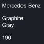 Preview: Mercedes-Benz, Graphite Gray, 190.